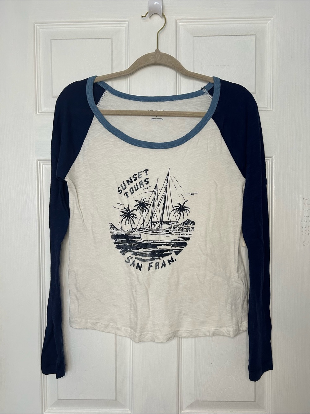 Anthropologie Pilcro Heritage Ringer Long-Sleeve Tee - Picture 5 of 14
